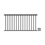 6 ’x 36” VersaRail Winchester Aluminum Rail Kit, Matte Black