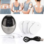 ZOTIMO Body Massager,Wireless Portable Neck Massage with Pad Rechargeable Pain Relief EMS Massage Machine for Shoulder,Arms,Legs,Back Pain Mini Massager for Men and Women