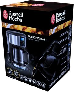 Russell Hobbs Buckingham Coffee Machine – 10 Cup Drip Brewer