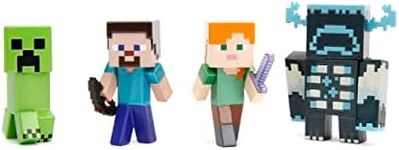 Minecraft - 2.5" MetalFigs 4-Pack