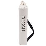 YOGATI Yoga Mat Bag with Adjustable Strap. Cotton Yoga Bag. Yoga Mat Carry Bag for Men and Women. Yoga Mat Bag Carrier.