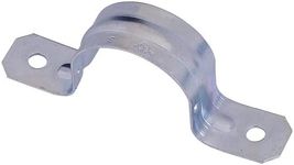 Sigma Engineered Solutions ProConnex TH-1901 EMT Two-Hole Strap 1/2-Inch Conduit Fitting, 100-Pack, Gray