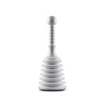 Master Plunger MPS4-4 Sink & Drain Plunger for Kitchen Sinks, Bathroom Sinks, Showers, and Bathtubs. Small and Strong Design with Large Bellows Commercial & Residential Use, White