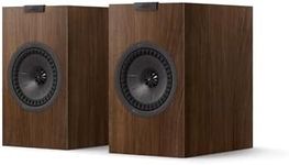 KEF Q1 Meta Passive Bookshelf HiFi Speakers, Walnut | Music | TV & Home Cinema | Gaming | 2-way Bass Reflex | 5.25" Uni-Q Driver with MAT