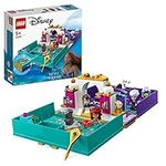 LEGO Disney Princess The Little Mermaid Story Book Buildable Toy with Ariel, Prince Eric and Ursula Micro Dolls plus Sebastian Figure, 2023 Film Playset, for Kids, Girls, Boys Aged 5 Plus 43213