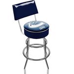 NHL Vancouver Canucks Padded Bar Stool with Back