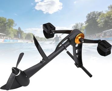 Foot Operated Kayaks, Person Pedal Drive, Suitable for Kayaks and Inflatable Fishing Boats, Sturdy Pedal Drive Propulsion Device, Aluminum Alloy Drive Motor, for Adult Fishing Boats