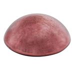 Achla Designs Glass Toadstool Mushroom Gazing Ball, Plum