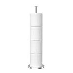 Toilet Paper Holder Stand(with Reserve Function), Free-Standing Toilet Paper Storage Holder, Stainless Steel Toilet Roll Holder Stand for Bathroom & Toilet Spare Rolls Storage