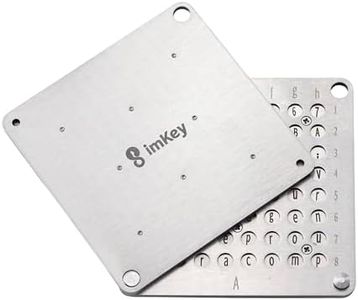 imKey HeirBox P1 Seed Phrase Storage for Cryptocurrency, Private Key & High-Strength Password, Compatible w/ All BIP39 Hardware & Software Wallet, Ledger, Trezor, etc., Supports 12/18/24 Words