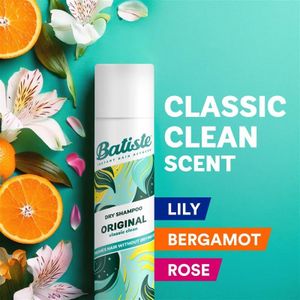 Batiste Original Dry Shampoo, 200ml – Instant Hair Refresh