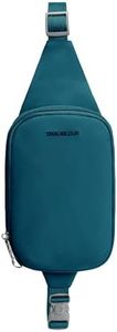 Travelon Tarvelon Anti-Theft Roam Compact Sling, Capri Blue, One Size, Tarvelon Anti-theft Roam Compact Sling