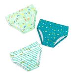 superbottoms Girls Cotton Blend Briefs (Pack of 3) (Und-F-Br-RD-6_8-3PACK_Rainy Poppins_Assorted_6 Years-8 Years)