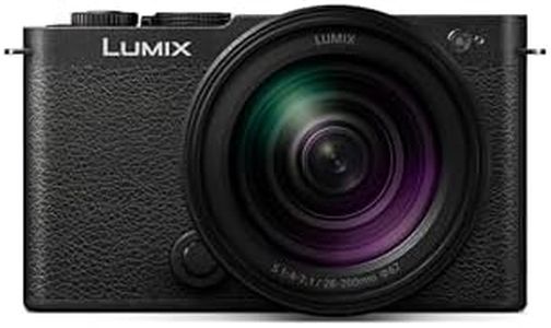 Panasonic LUMIX S9 Full-Frame Mirrorless Camera with S 28-200mm F4-F7.1 Macro O.I.S. Lens, Compact, Lightweight Body, Perfect for Social Media and Travel, DC-S9HK