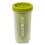 Dexas MudBuster Portable Dog Paw Cleaner, Large, Green (PW720383)