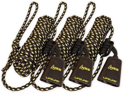 Hunter Safety System Lifeline for Tree-Stand Hunting Safety Harness, Reflective, 3-Pack