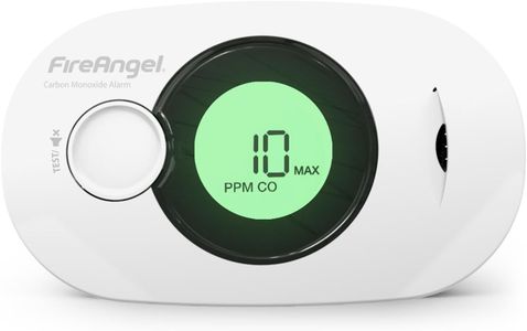 FireAngel Digital Carbon Monoxide Detector – 10-Year Battery