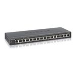 NETGEAR 16 Port Gigabit Ethernet Unmanaged Network Switch (GS316) - Desktop or Wall Mount, Silent Operation, Ethernet Splitter, Plug-and-Play