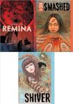 Junji Ito Story Deluxe Edition Hardcover Collection 3 books set: Shiver, Remina, Smashed