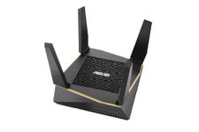 ASUS RT-AX92U AX6100 Tri-Band Whole Home Mesh Wi-Fi System Large and Multi-Story Homes, Supports Flexible SSID, Wired Inter-Router Connections, AiProtection, Network Security by Trend Micro, Pack of 1