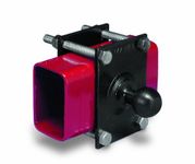 Camco EAZ-Lift Camper/RV Sway Control Adapter | Features a Bolt Design & Crafted with Heavy-Duty Powder-Coated Steel | Fits 2-Inch by 3-Inch A-Frame Trailers (48385)