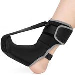 Plantar Fasciitis Night Splint Sock: Unisex Planter Facetious Support for Achilles Tendonitis Plantar Fasciitis Relief | Foot Brace for Ankle Arch Heel Pain - Small