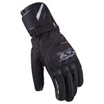 LS2 Helmets Snow Glove (Black - Large)