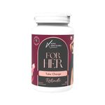 FOR HER Capsule- 60Caps. | Supports Women's High Mental and Physical Energy | Helps improve Confidence, Energy and blood flow | Blend of Natural Ingredients| More Passsion