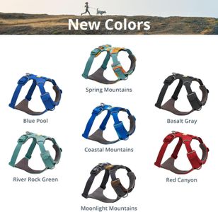 RUFFWEAR Front Range Dog Harness XS – Adjustable, Comfortable Fit