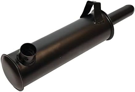 105-296 Lawn Mower Engine Muffler Exhaust (Inlet ID 1-3/8″ Outlet ID 1-3/8″) Compatible with Kohler K241, K301 and K321 for Cub Cadet Garden tractors 393840-R91, IH-393840-R91, 237550, 237550-S