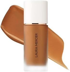 Laura Mercier Real Flawless Weightless Perfecting Waterproof Liquid Foundation: Medium-Buildable Coverage, 12 HR Fade-Proof Wear, Natural Finish, Hydrating, Long Lasting, Non-Comedogenic, Cinnamon