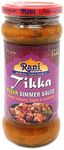 Rani Tikka Curry Vegan Simmer Sauce (Creamy Tomato, Onion & Cilantro) 14oz (400g) Glass Jar ~ Easy to Use | Vegan | No Colors | All Natural | Non-GMO | Gluten Free | Indian Origin