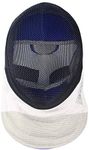 LEONARK Fencing Foil Mask CE 350N Certified National Grade Masque - Fencing Protective Gear (Black, M)