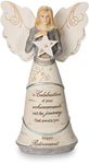 Pavilion Gift Company 82375 Celebration of Retirement Angel Figurine, 6-1/2"