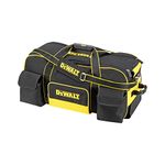 Dewalt DWST1-79210 Duffel Trolley Bag with Wheels, Yellow/Black, Large 26-Inch