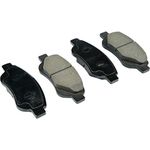 Herth+Buss J3602119 Brake Pad Set, Disc Brake, 4 Pieces