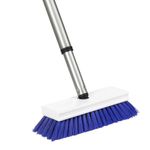 Fuller Brush Tub & Shower E-Z Scrubber Brush - Non Scratch and Detachable Brush Removes Dirt, Grime and Stains Extendable and Sturdy Handle Ideal for Hard-to-Reach Spaces in Bathrooms and Kitchens