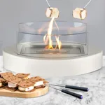 EAST FLAME Tabletop Fire Pit [Up to