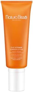 Natura Bisse C+C Vitamin Summer Lotion - Hydrates, Soothes, Enhances & Preserves Tan with Aloe Vera & Antioxidant Vitamins - Lightweight, Fast-Absorbing - Soft Citrus Scent - 7 oz