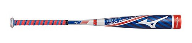 Mizuno B19-Hot Metal Big Barrel Youth USSSA Baseball Bat (-10), Navy-Red 28"/18 oz.