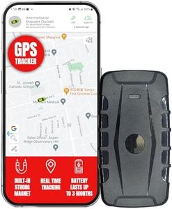 YoGPS Turbo Magnetic GPS Tracker for Vehicle, Car, Truck | 4G Real-Time Tracking Device with 20,000 mAh Rechargeable Battery | Accurate Location Wireless Tracker | Sim Included | Monthly Fee Required