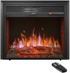 26" Electric Fireplace Inserts Heat
