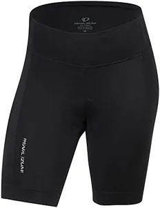 PEARL IZUMI Women Biker Shorts - W Escape Quest Cycling Shorts, Black Phyllite Texture Design, Comfortable Fit