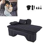 Geterral Black Car Bed,Inflatable Car Mattress for Back Seat of Cars Air Mattress,Car Sleeping Beds,Car Sleeping Bed for Camping, Hiking, Traveling