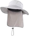 Decentron Mens Sun Hat with Flap Su