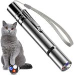 TEFIRE Laser Pointer Cat Toy with Torch and Money DetectorBuilt-inBattery USB Charging 7 Modes to Choose from for Teasing and Interacting with Your Pet