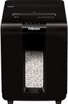 Fellowes Paper Shredder for Home Office Use - 100 Sheet Auto Feed, 10 Sheet Manual Feed Mini Cut Shredder - AutoMax 100M Hybrid Shredder with Sleep Mode Feature & 23L Bin - Advanced Security P4, Black