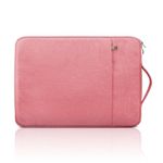 jooeer 11 Inch Laptop Sleeve Case for 11-12" Chromebook Tablet, Protective Waterproof Cover with Handle Pocket, Slim Padded Computer Carrying Bag, Pink