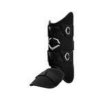 Evoshield Pro-Srz Batter's Leg Guard, Black - Left-Handed Hitter