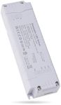 24V 80W Dimmable LED Driver 3.33A Constant Voltage Power Supply AC 120V to DC 24V Compatible with Lutron Leviton Dimmer Triac & 0-10V&1-10V & PWM & 100k Resistor LED Transformer for LED Strip Lights